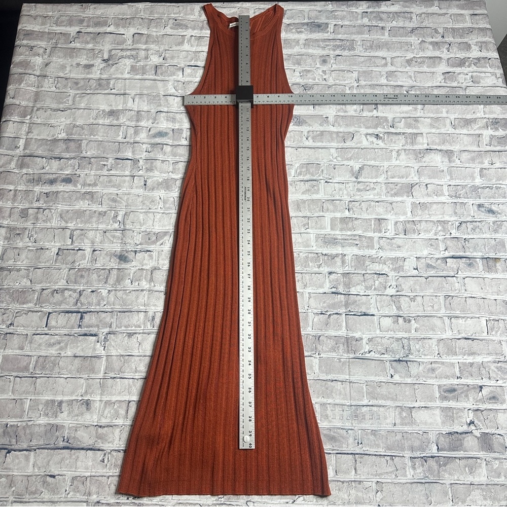 EUC Abercrombie & Fitch Knit Brown BodyCon Sleeveless Dress Size Small - Picture 11 of 12